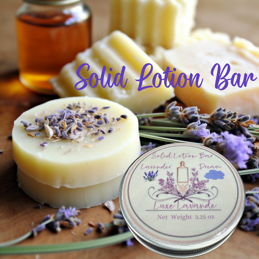 Lavender Dream Solid Lotion Bars